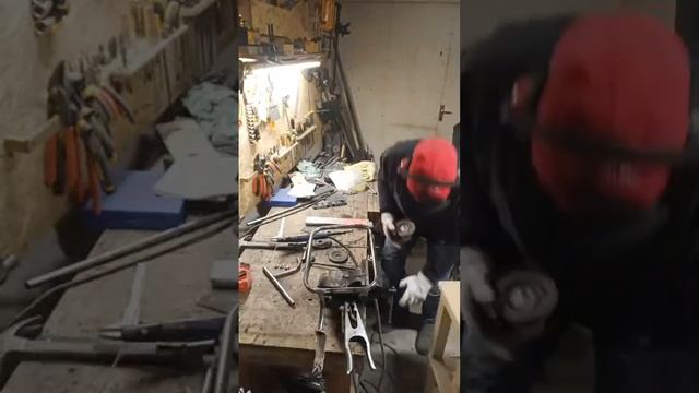 Сварщик по жизни.  зачистка стыков в прямом эфире!
