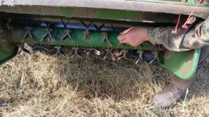 Вездекос ТС1000 совместная работа с мульчирующим ножом