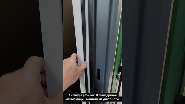 Дверь с терморазрывом серия Сибирь Термо любой размер