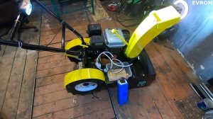 Самодельный самоходный снегоуборщик. Homemade snowblower