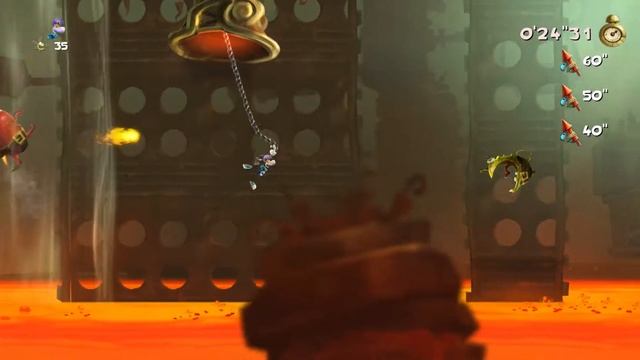 Прохождение Rayman Legends - Фиеста мертвых - «Меня наполняет...» - захвачена - Часть 62