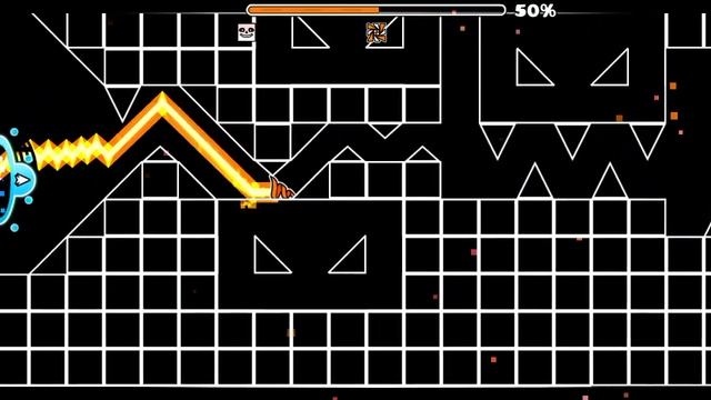 EXTREME DEMON (insane) - KOCMOC (old) Geometry Dash | прохождение!
