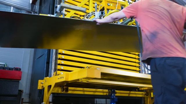 Автоматическая система хранения листового металла STEE смотреть онлайн