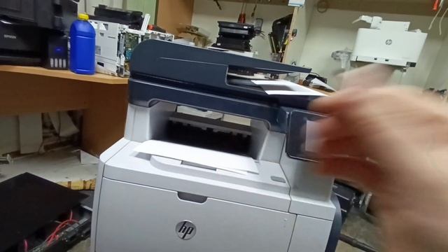 HP LJ pro MFP m521, двухсторонняя печать дуплекса не работала. смотреть онлайн