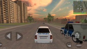 Madout2 Будни ГГБД Милиция Машина Лада Приора