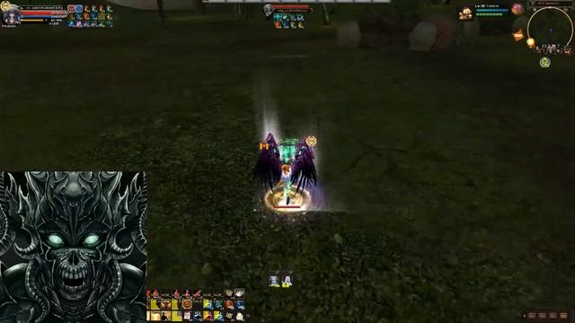 Karos. Некромант 77 уровня против отряда антипк 100