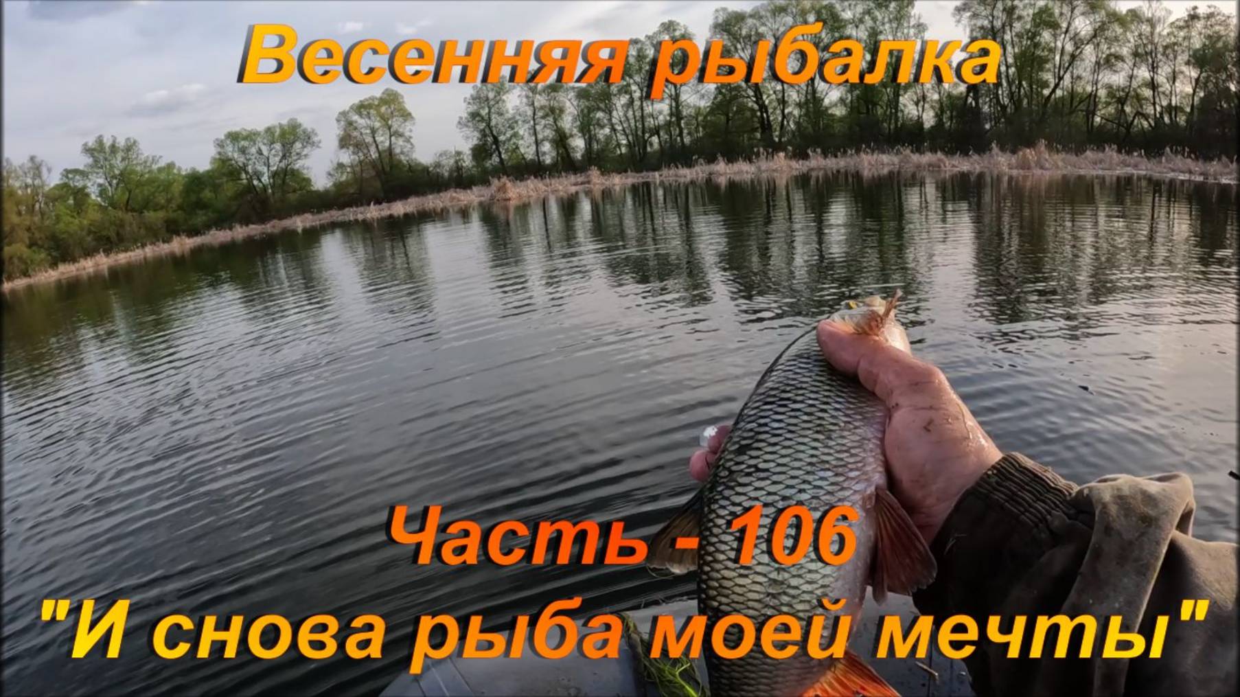 Весенняя рыбалка. Часть - 106. "И снова рыба моей мечты". смотреть онлайн