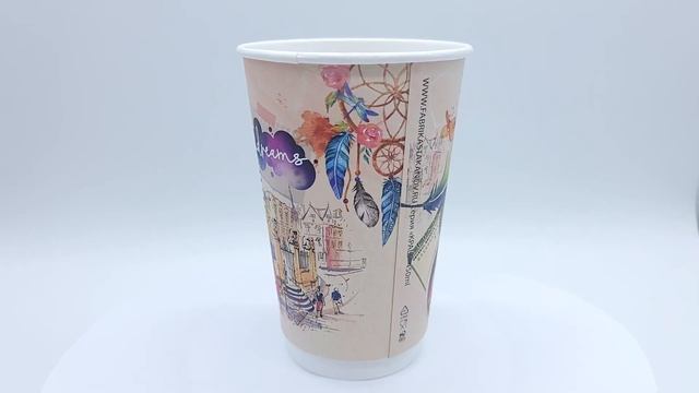 Стакан двухслойный 450мл Краш