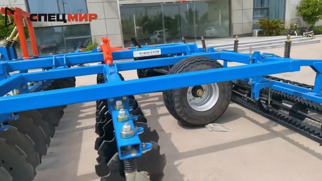 Плуг Дисковый Навесной Легкая и Эффективная Обработк? смотреть онлайн