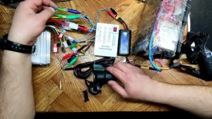 Проверка нового контроллера электровелосипеда тесте?