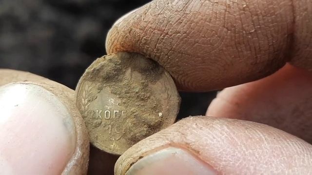 Находка возле ручья в лесу.