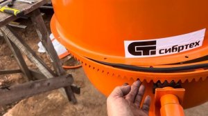 Сборка бетономешалки без спешки