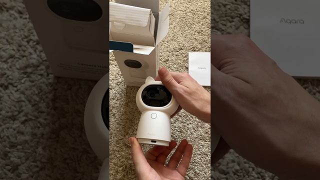 Распаковка Camera Hub G3 Aqara #aqara #camera #zigbee #hub @Aqara