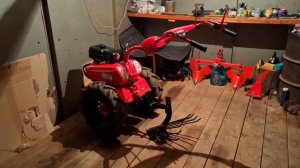 САЛЮТ-100 выкапываем картофель 🥔 мотоблоком