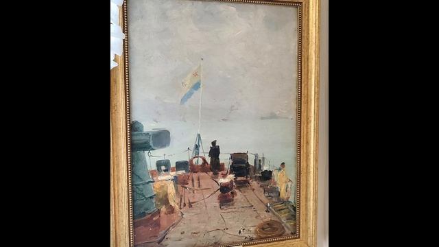 Корабли и море на картинах