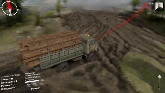 Spintires прохождение карты широкая река №4 смотреть онлайн