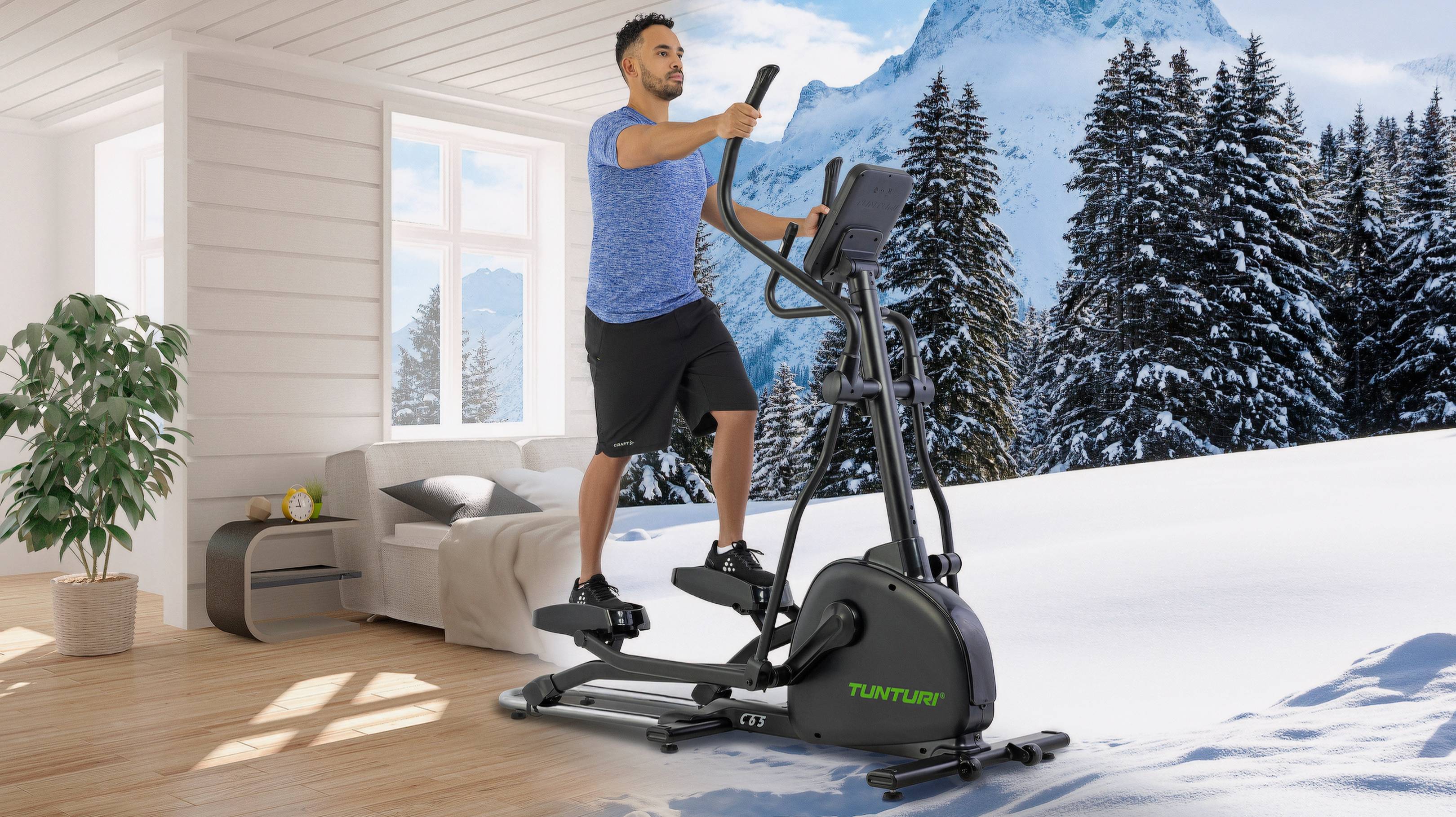 ЭЛЛИПТИЧЕСКИЙ ТРЕНАЖЕР TUNTURI SIGNATURE C65-F