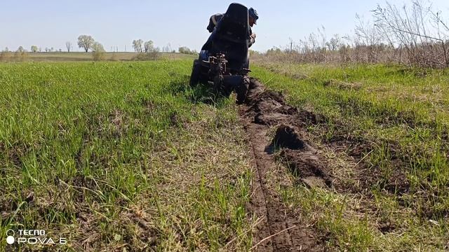Плуг Тихоход по целине))! 👍