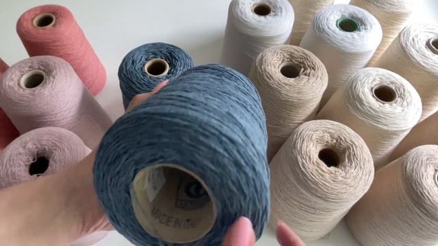 Бобинная пряжа премиум класса #вязание смотреть онлайн