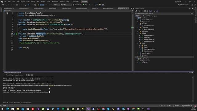 ASP.NET CORE | Онлайн магазин | Урок 4 - Создание репозитория,