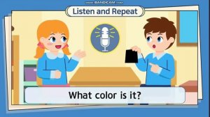 What is it?
What is this/that?
What colour is it?
What number is it?