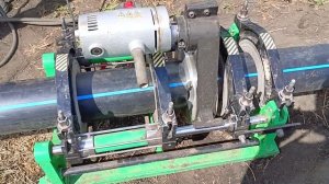 сварка 160 полиэтиленовой трубы