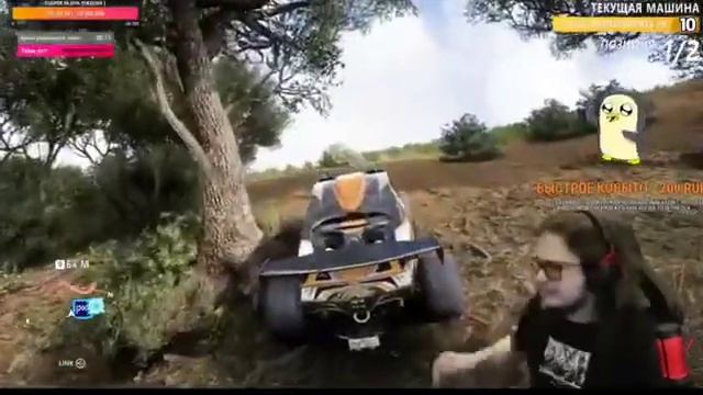 Булкин БОМБИТ в Forza Horizon 5. Разбил джойстик