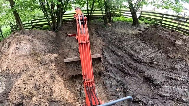 Раскидал горы песка ! Всё готово ! ХУТОР В ЛЕСУ №706 смотреть онлайн