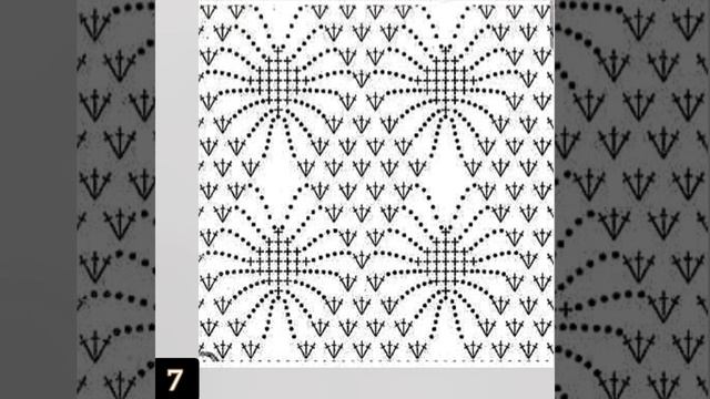 Вязание /схемы узоров 🔎13🔍 схем вязания крючком - узо?