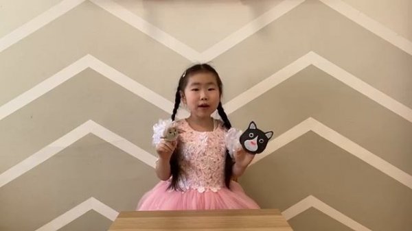 Антипина Аделия, 6 лет. Стихотворение Little mouse, little mouse