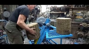 Дровокол с новым редуктором от сети 220 в для первого покупателя