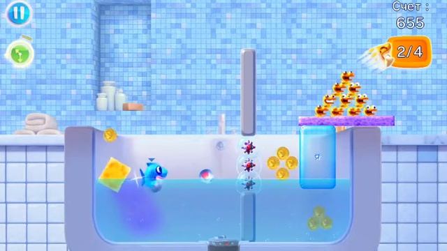 Играем в "Shark Dash":-) смотреть онлайн