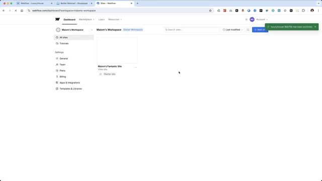 12 Создание и настройка проекта в Webflow смотреть онлайн