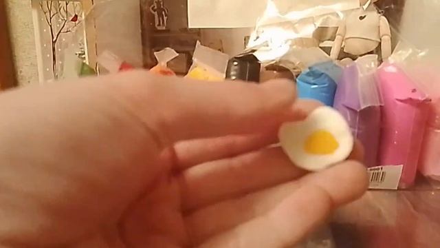 DIY на тарелки и еду из лёгкого пластилина ❗💥