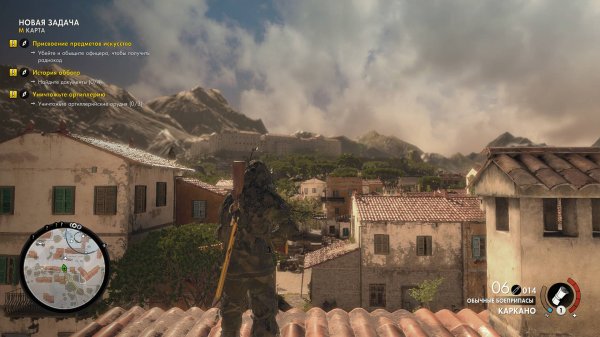 Sniper Elite 4 Монастырь Абрунца Прохождение