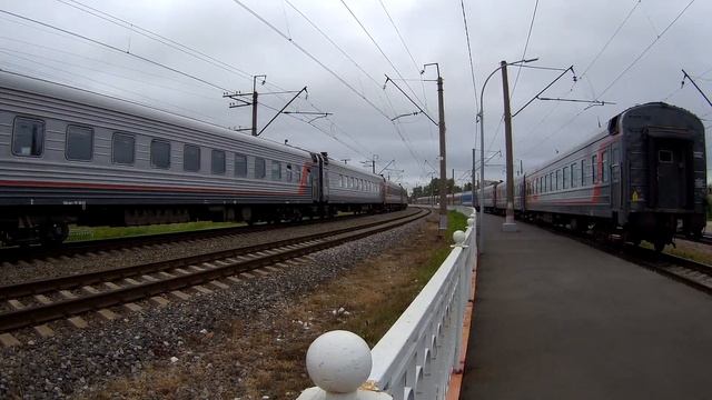 Вишня! Тепловоз ТЭП70БС-023 с поездом №79/80 Калининград-С?