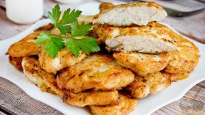 Секрет сочного мяса. КУРИНЫЕ ОТБИВНЫЕ В ЛУКОВО-МАЙОНЕЗНОМ КЛЯРЕ