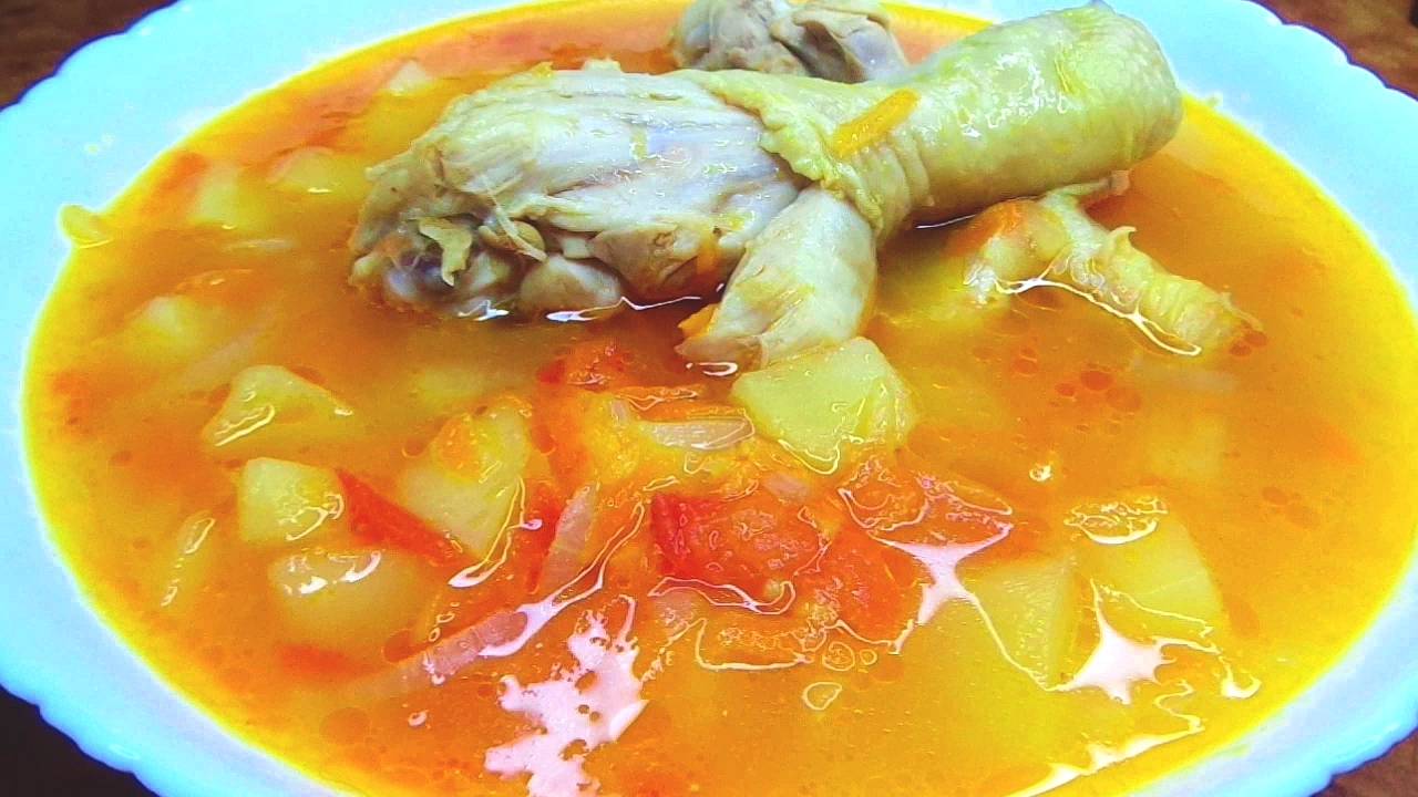 Куриный суп, просто и очень вкусно