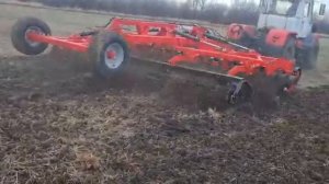 Лущильник дисковый на эластомерах ЛД 6000 ПБ.