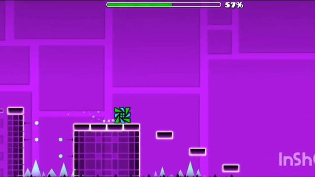 Geometry Dash Геометри даш 1 уровень 3 монеты смотреть онлайн