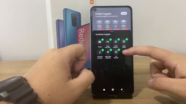 Как создать панель задач на Redmi Note 9, 9S, 9T, 9 Pro и 9 Pro Max