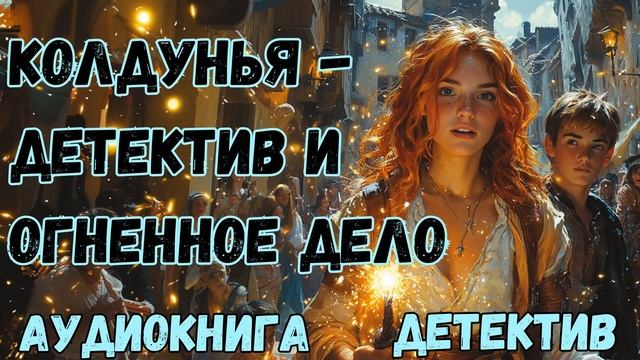 АУДИОКНИГА ДЕТЕКТИВ: КОЛДУНЬЯ-ДЕТЕКТИВ И ОГНЕННОЕ ДЕЛО СЛУШАТЬ смотреть онлайн