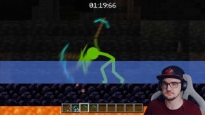 Анимация против Майнкрафт ► Спидран Соревнование - Speedrun Competition ( Alan Becker ) | Реакция