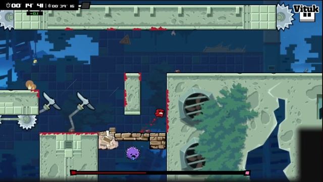 Агрессивное прохождение➤Super Meat Boy Forever