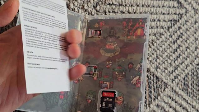 CULT OF THE LAMB (unboxing, распаковка) Nintendo Switch смотреть онлайн