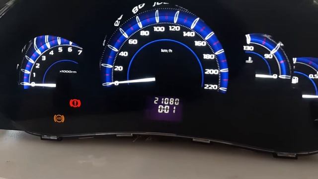 Пере свет приборной панели от приора