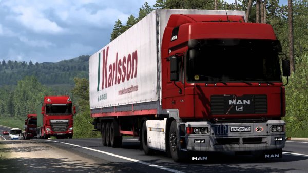 322 / ETS 2 1.53 / Русская сборка / MAN F2000 / На Алтай!