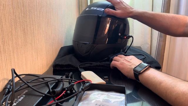 Пинлок EAFL с подогревом для визора мото шлема.