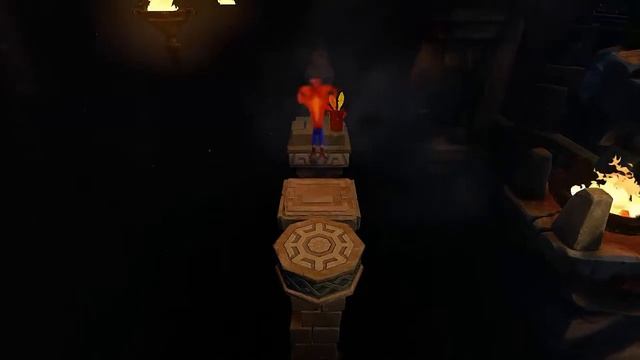 Crash Bandicoot N. Sane Trilogy (Crash Bandicoot 1) епизод 13 - Temple Ruins смотреть онлайн