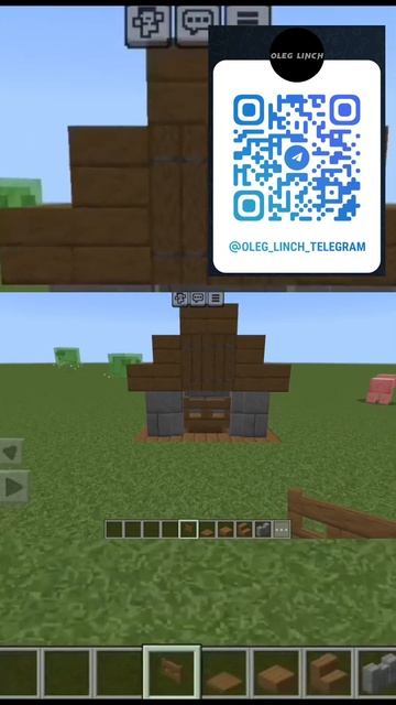 Маленький домик в майнкрафте #домик #майнкрафт #shorts смотреть онлайн